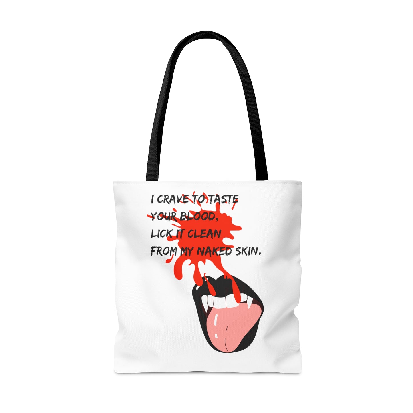 LICK YOU CLEAN Tote Bag (AOP)