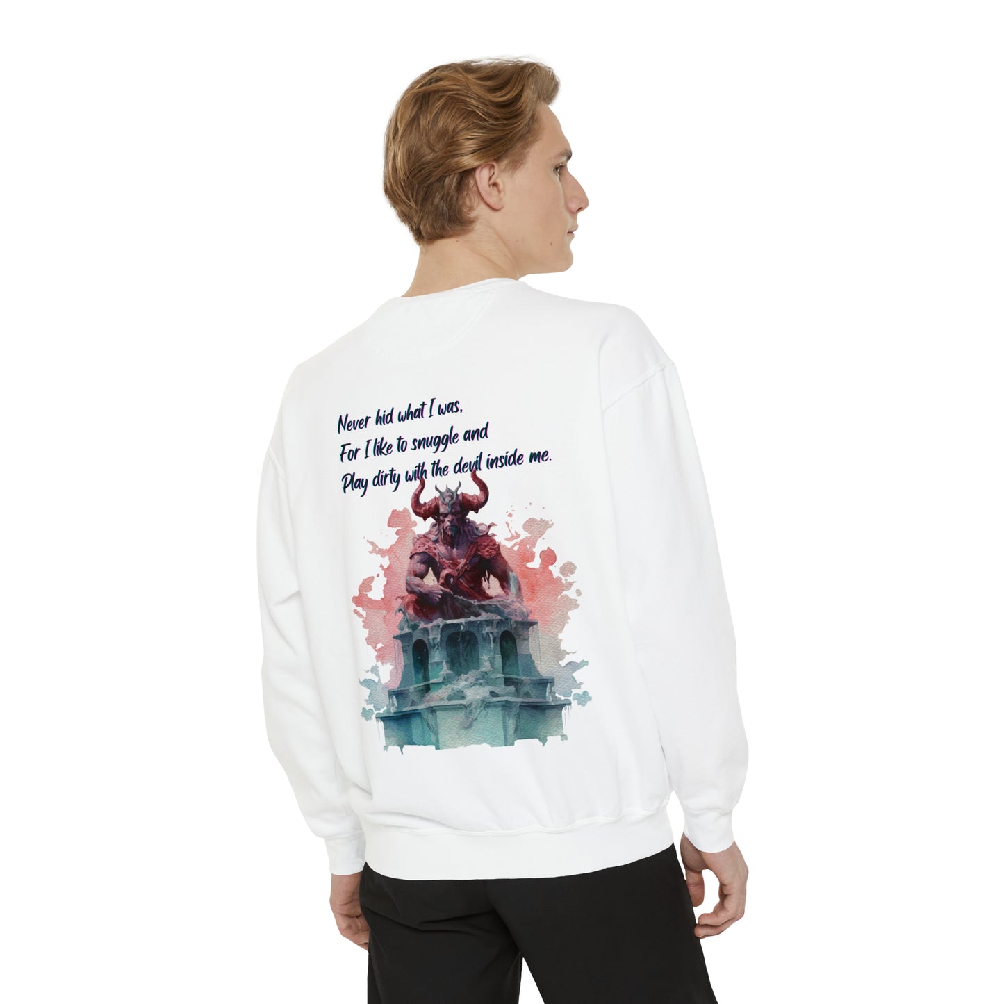 DEMON LOVER Unisex Garment-Dyed Sweatshirt