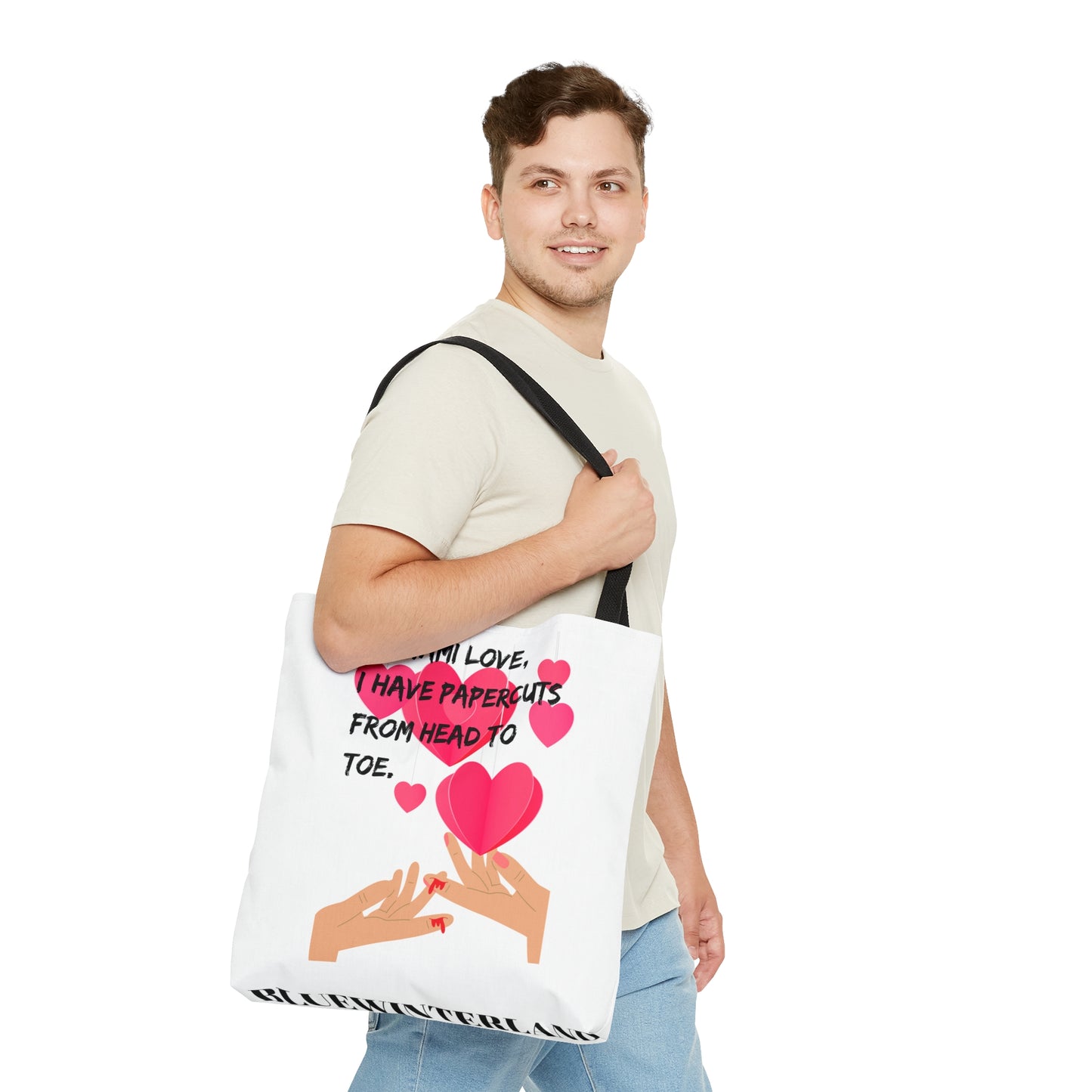 ORIGAME LOVE tote Bag (AOP)