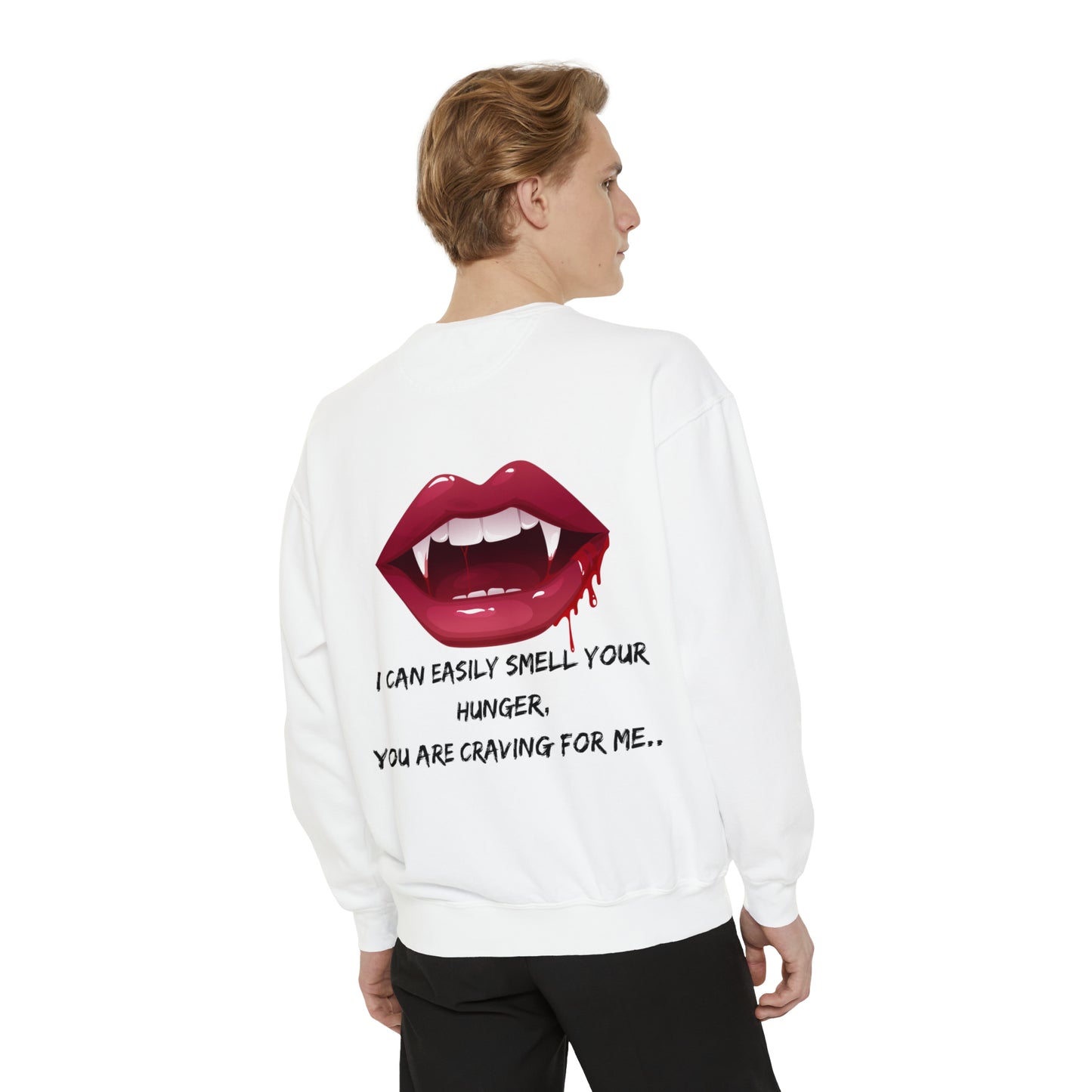 M VAMPIRE KISS Unisex Garment-Dyed Sweatshirt
