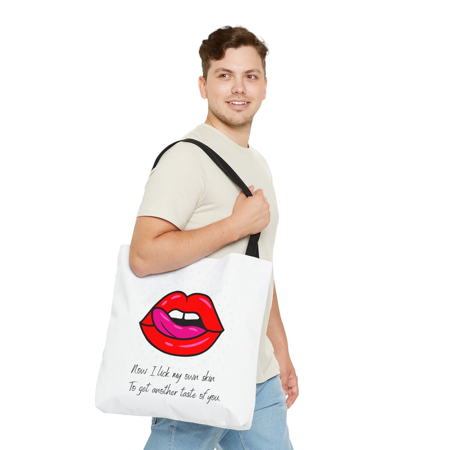 LICK MYSELF  Tote Bag (AOP)
