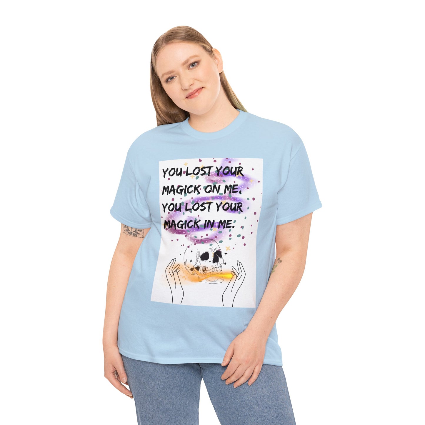 LOST YOUR MAGICK Unisex Heavy Cotton Tee
