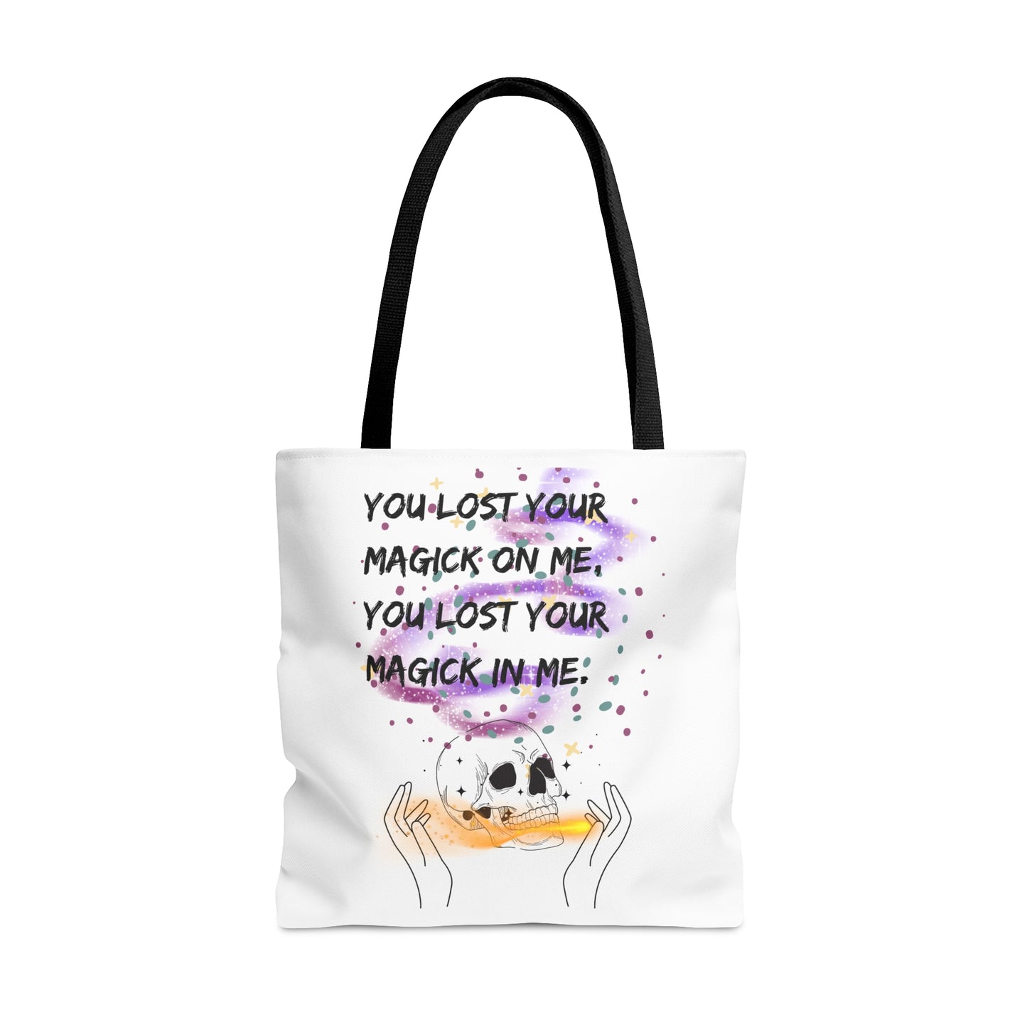 LOST YOUR MAGICK tote Bag (AOP)