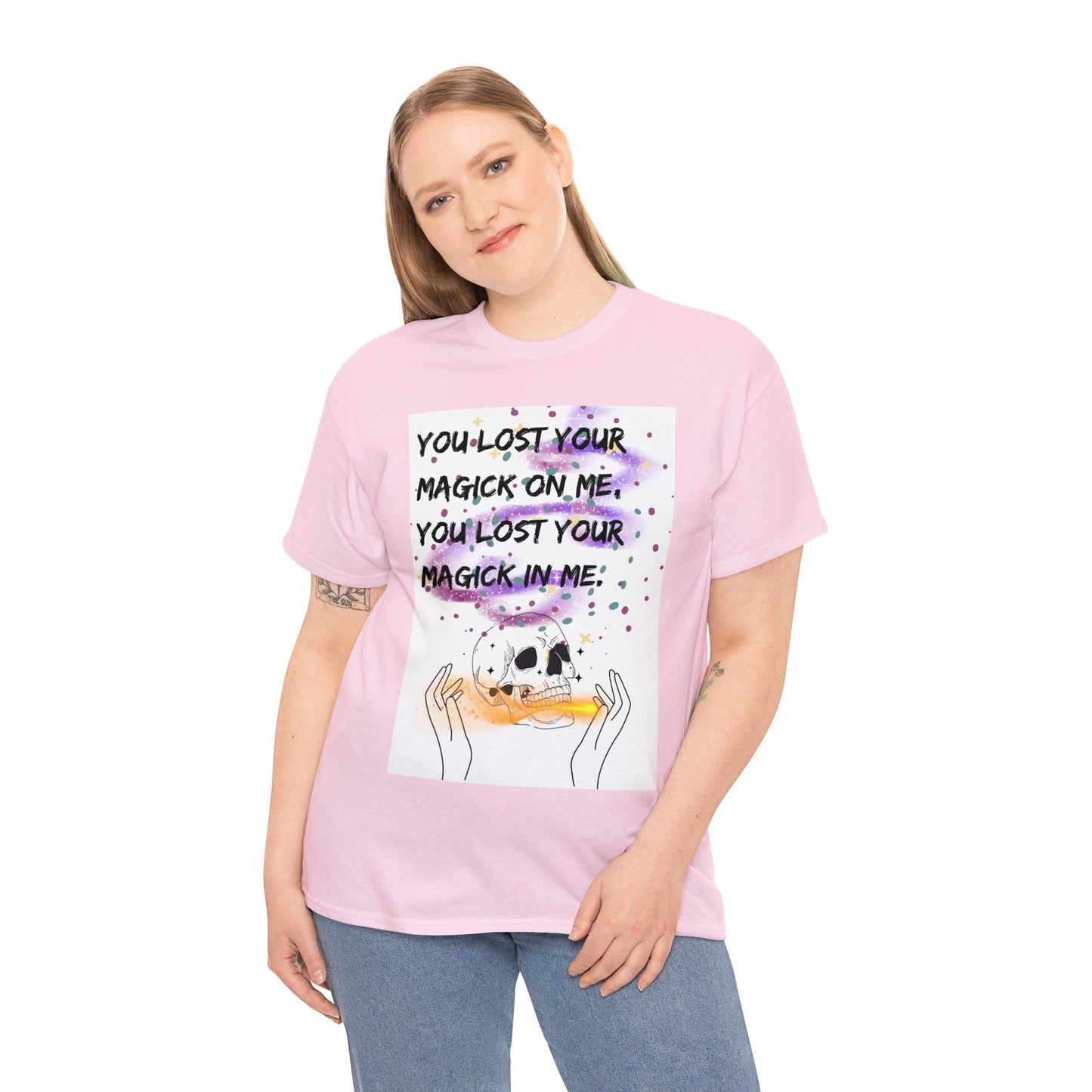 LOST YOUR MAGICK Unisex Heavy Cotton Tee