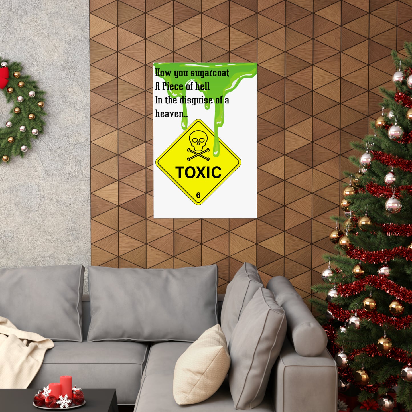 TOXIC LOVE   Matte Vertical Posters