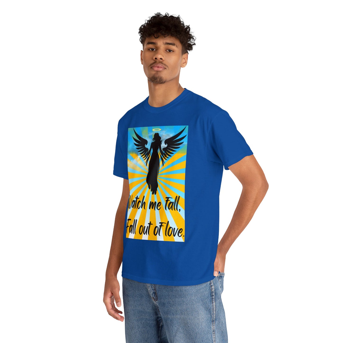FALL OUT OF LOVE Unisex Heavy Cotton Tee