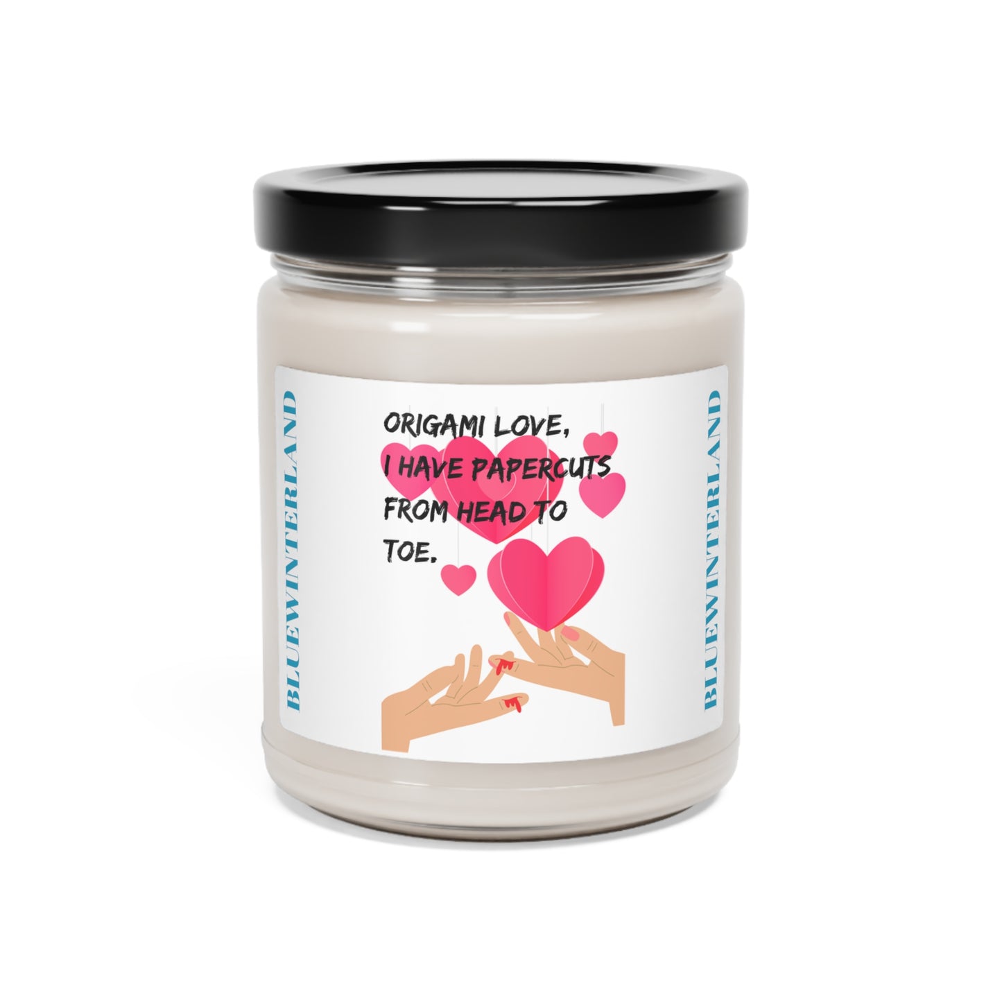 ORIGAME LOVE  Scented Soy Candle, 9oz