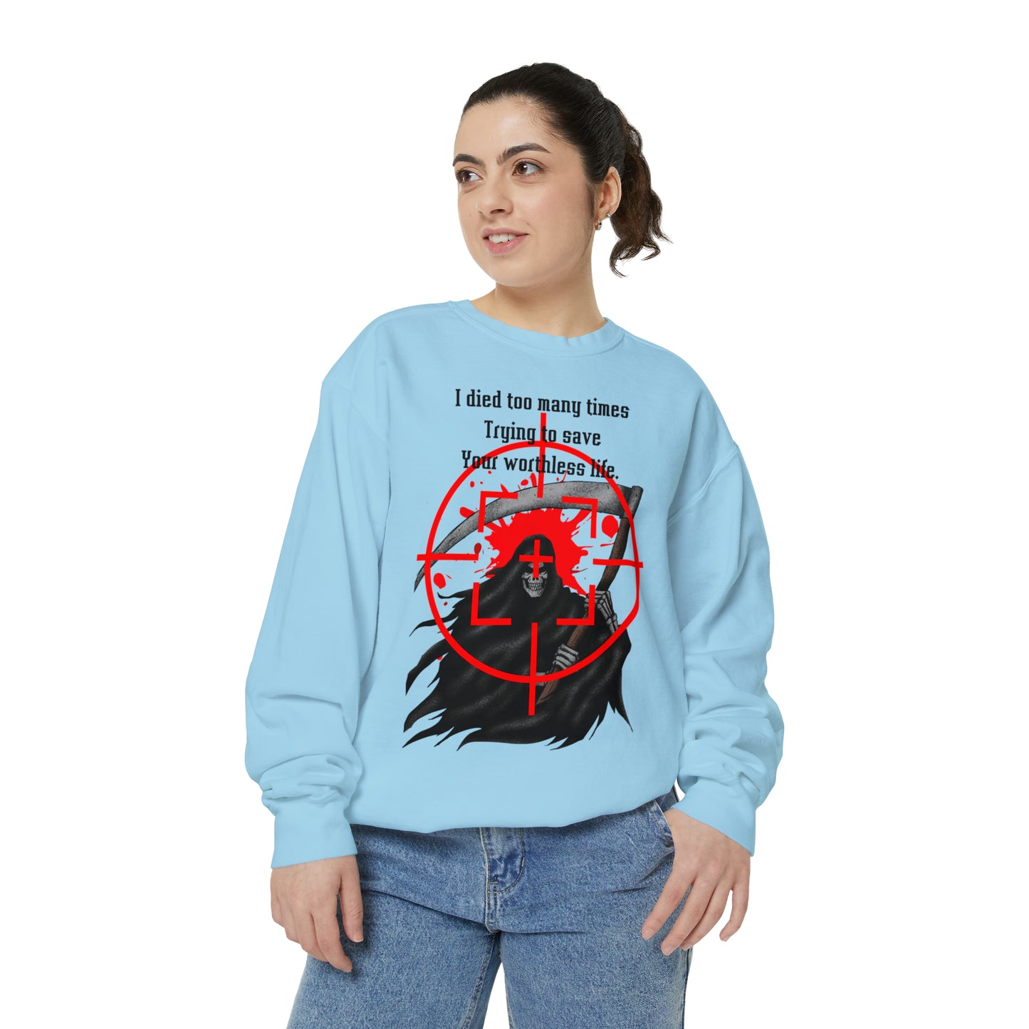 GAMER GIRL Unisex Garment-Dyed Sweatshirt