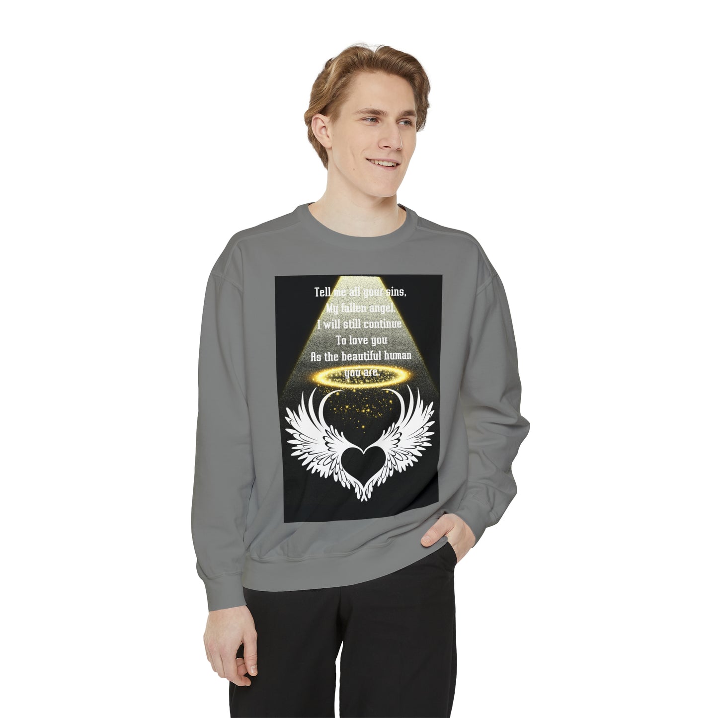 FALLEN ANGEL Unisex Garment-Dyed Sweatshirt