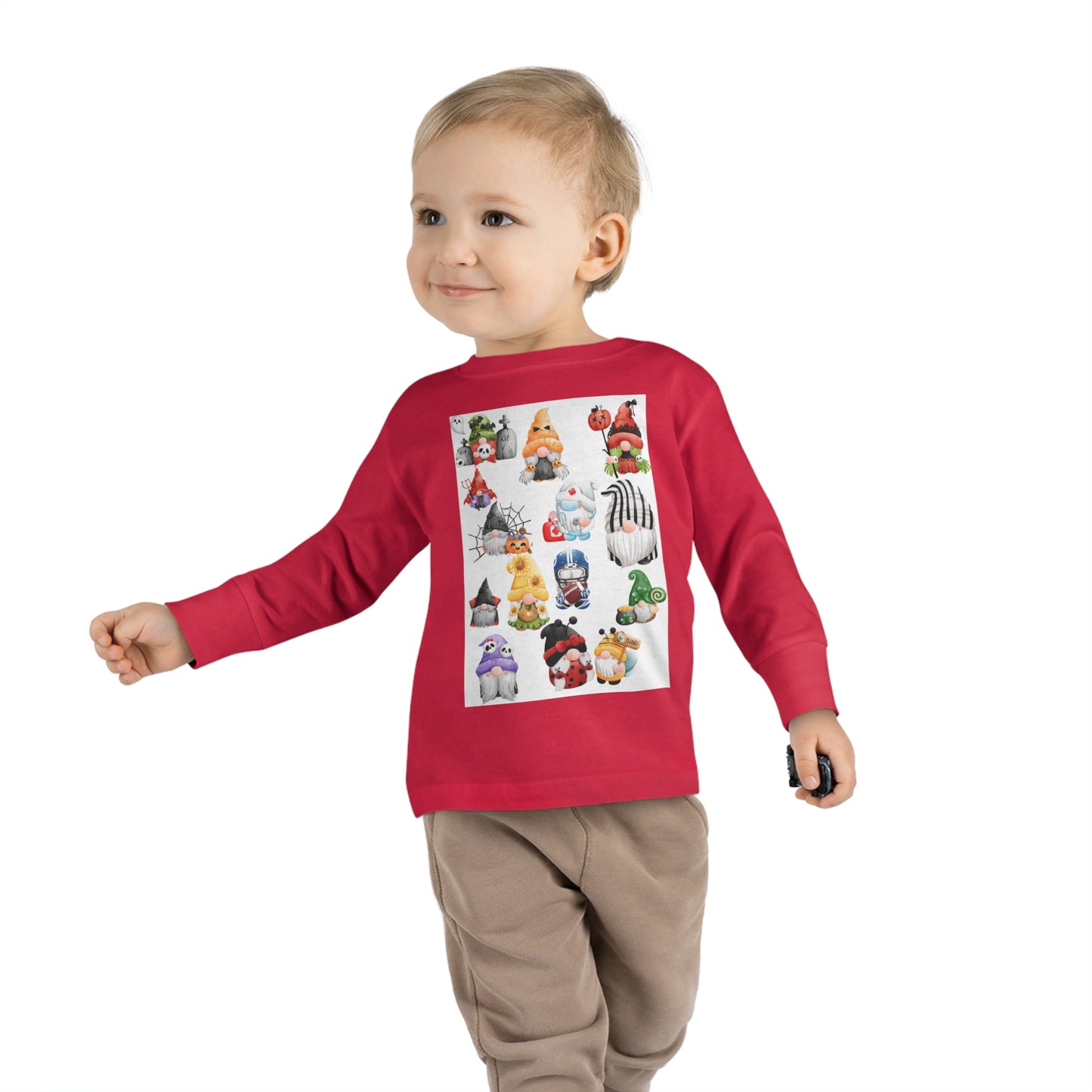 HALLOWEEN GNOMES Toddler Long Sleeve Tee