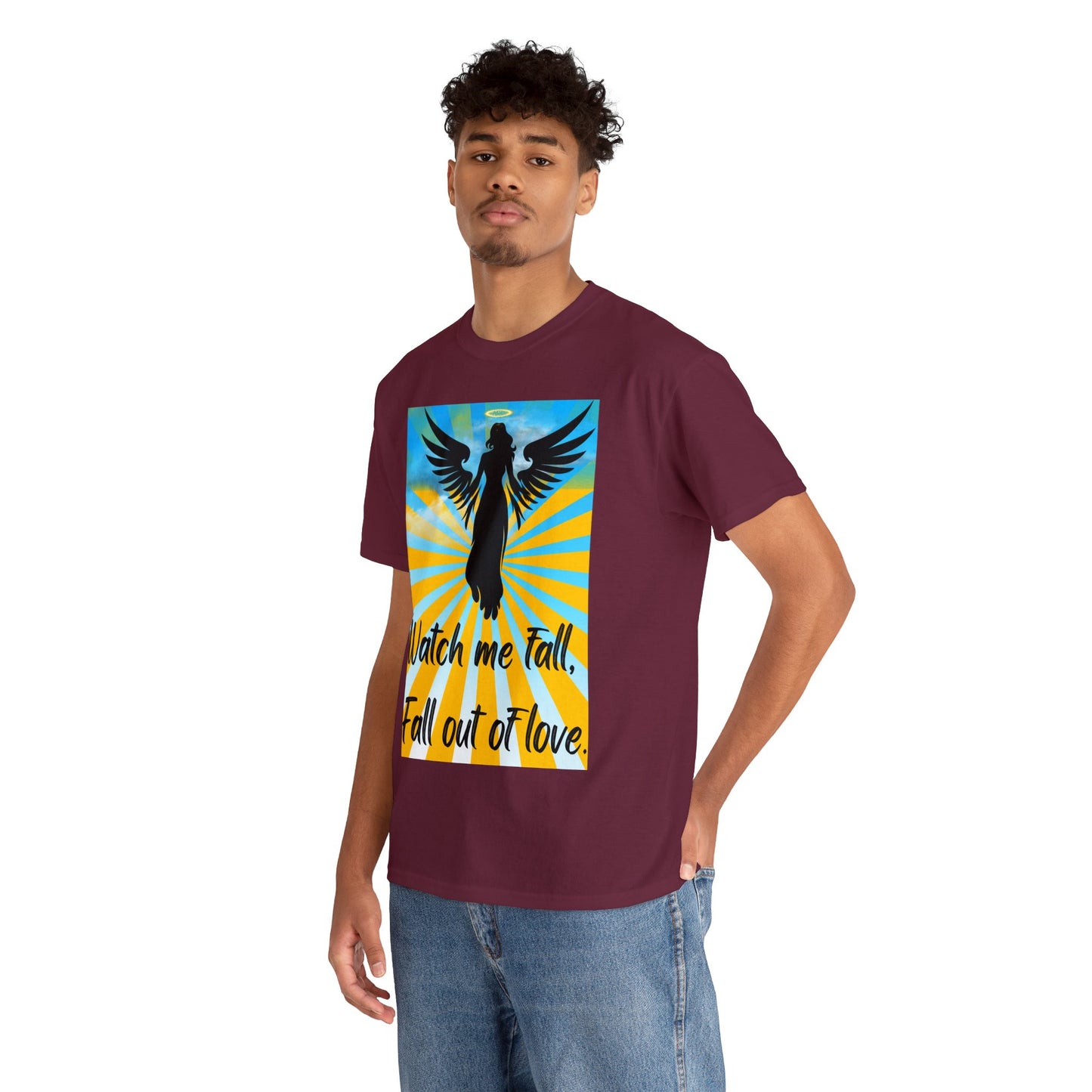 FALL OUT OF LOVE Unisex Heavy Cotton Tee