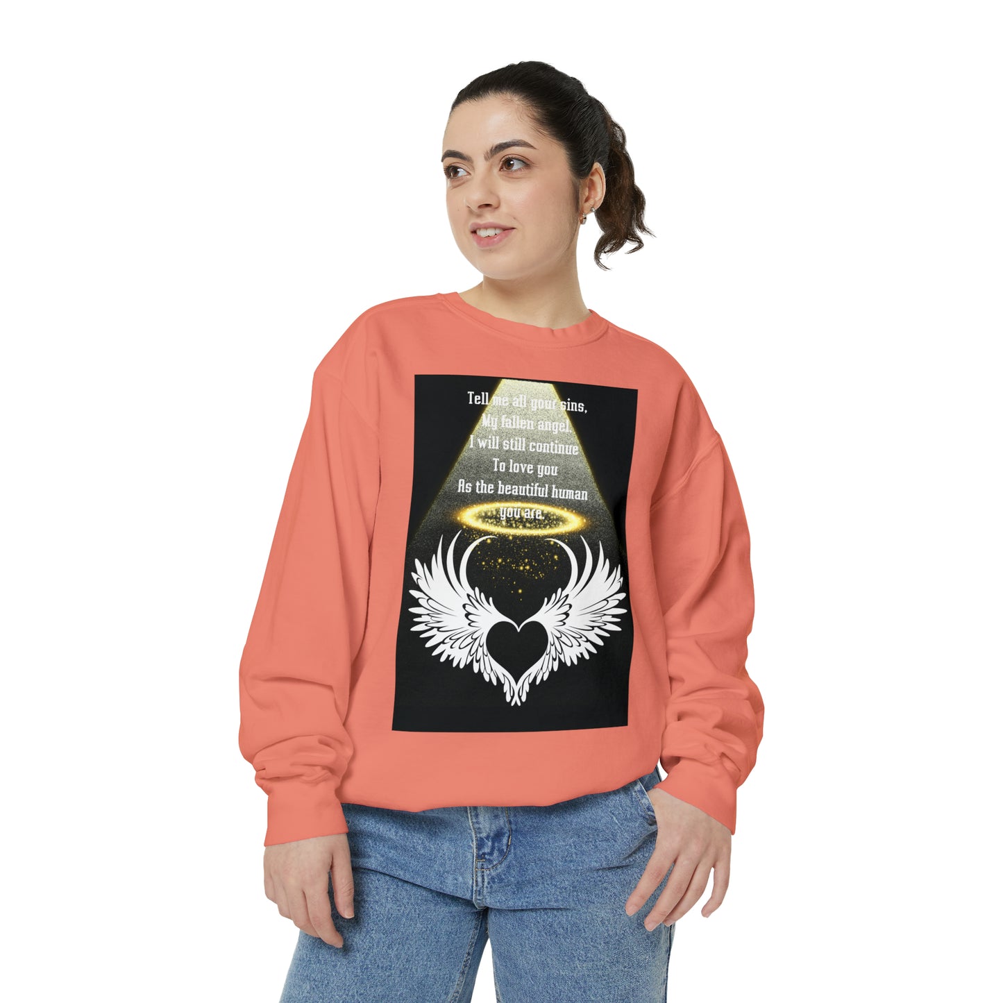 FALLEN ANGEL Unisex Garment-Dyed Sweatshirt
