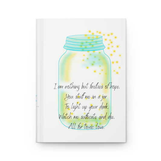 FIREFLIES OF HOPE Hardcover Journal Matte