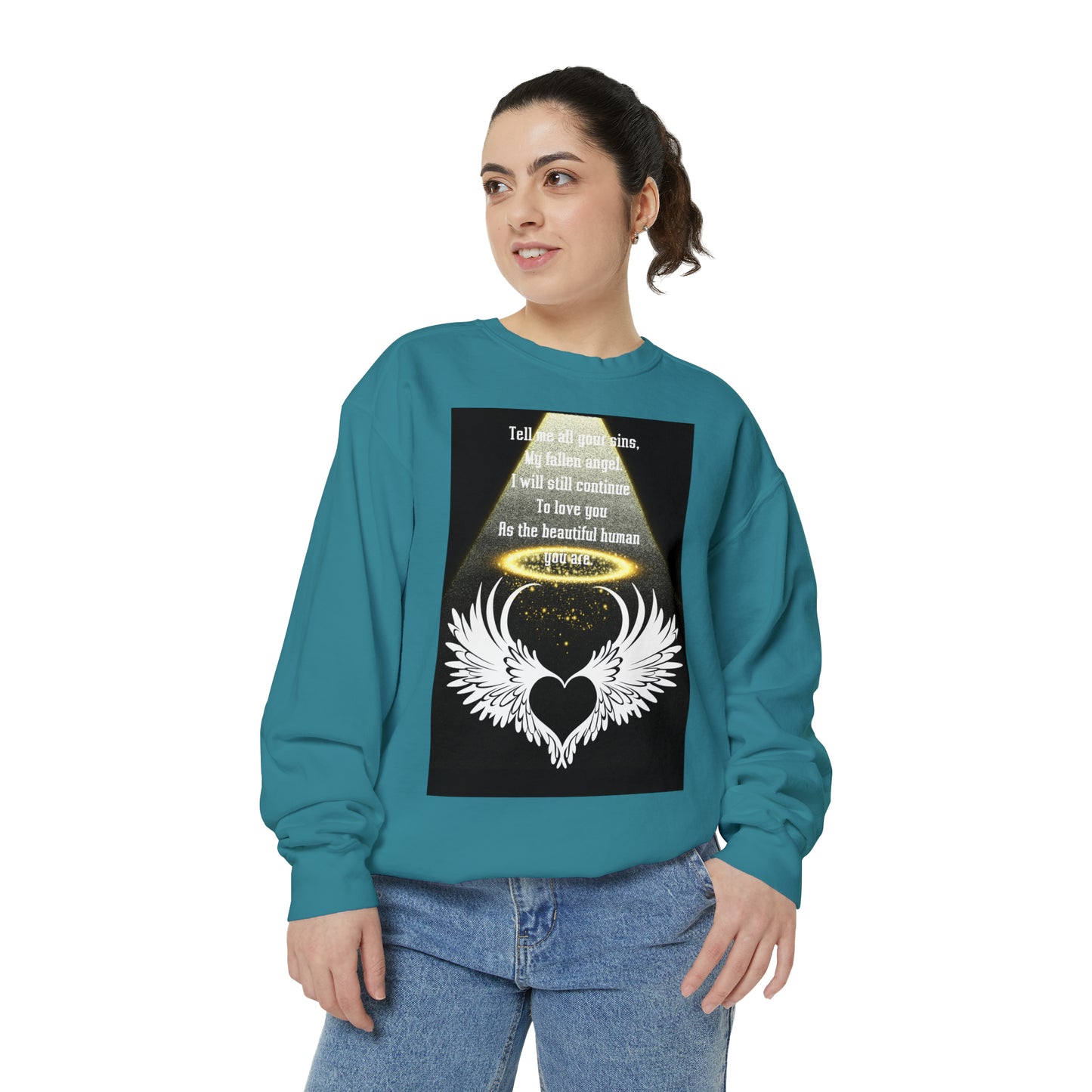 FALLEN ANGEL Unisex Garment-Dyed Sweatshirt