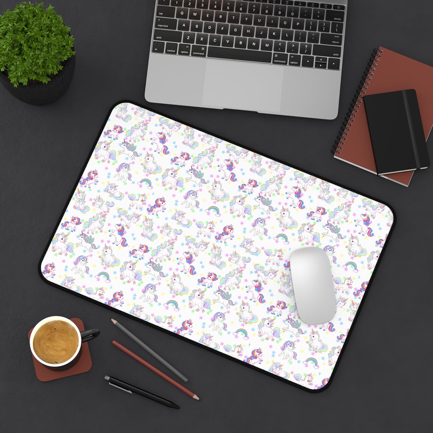 UNICORN LOVE Version 2 Desk Mat