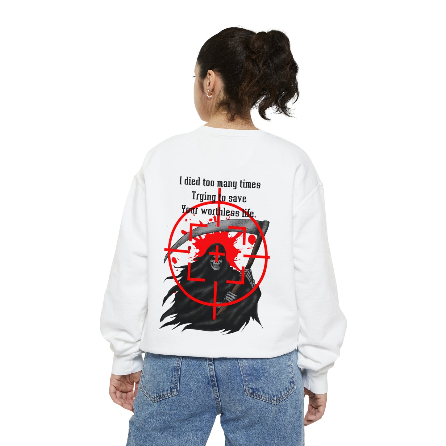 GAMER GIRL Unisex Garment-Dyed Sweatshirt