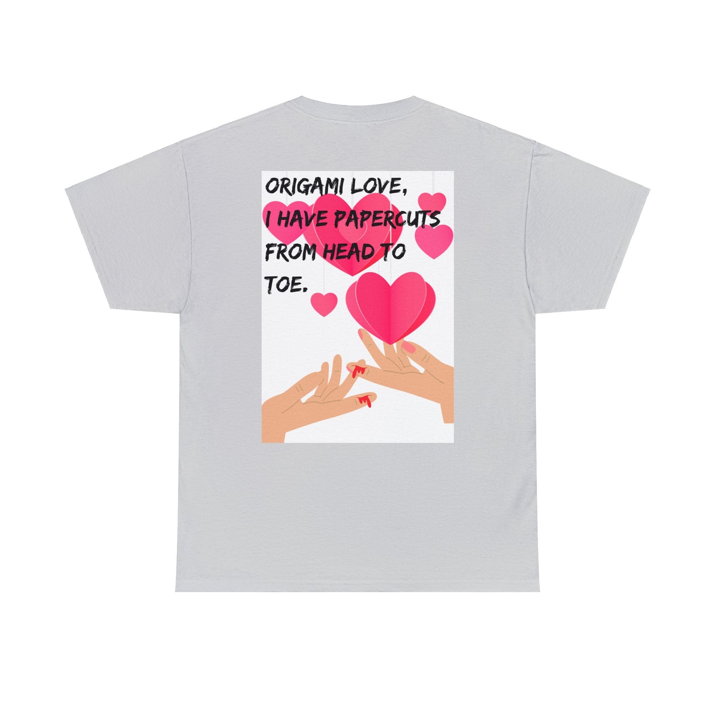 ORIGAME LOVE Unisex Heavy Cotton Tee