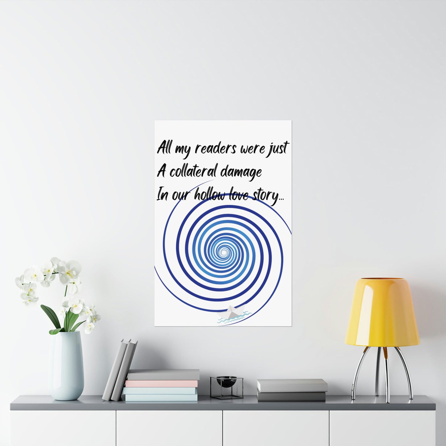 COLLATERAL DAMAGE Matte Vertical Posters
