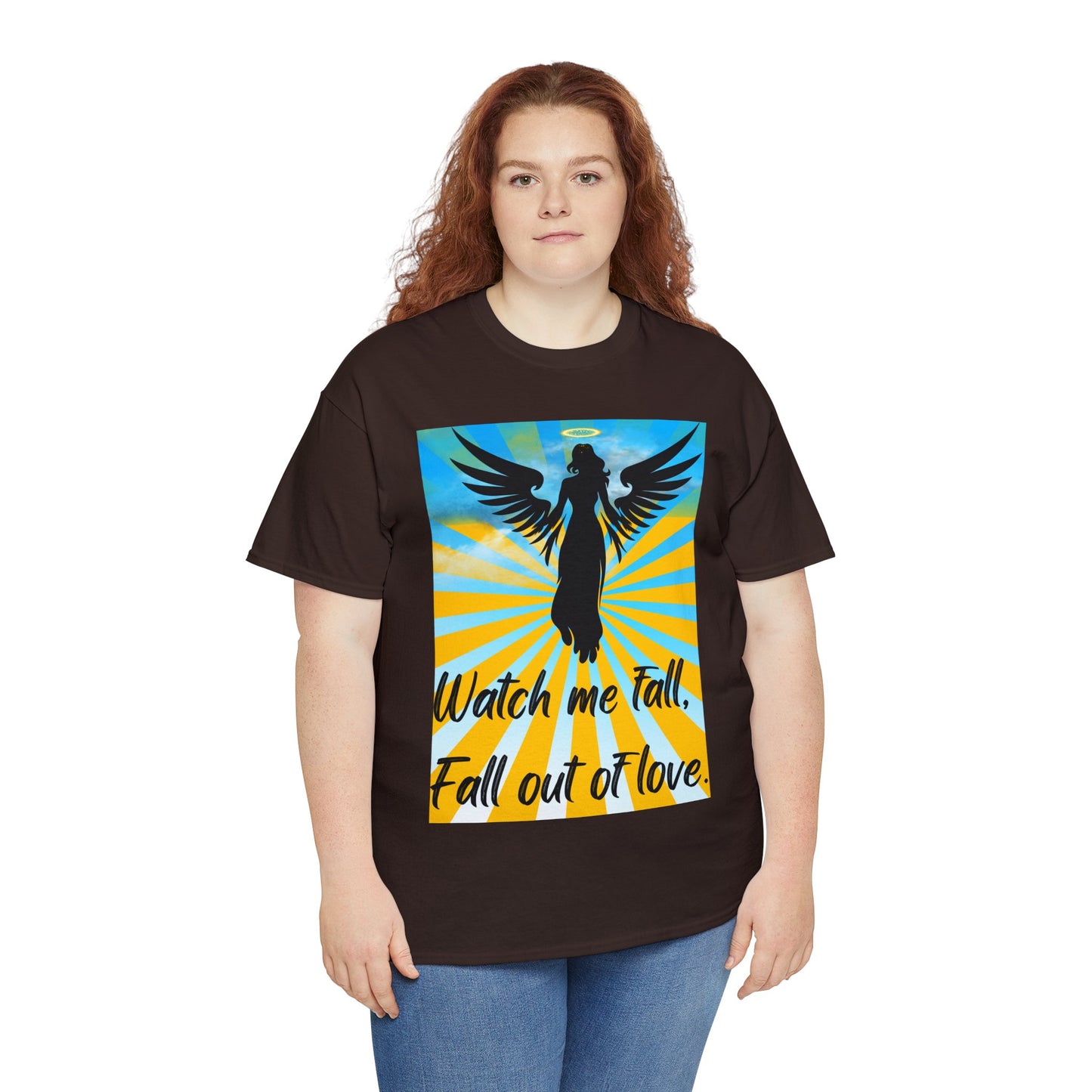 FALL OUT OF LOVE Unisex Heavy Cotton Tee