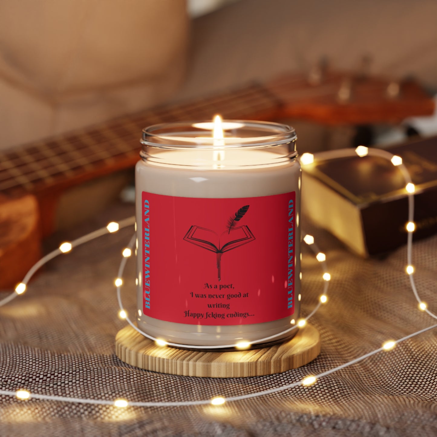 HAPPY FCKING ENDINGS Scented Soy Candle, 9oz