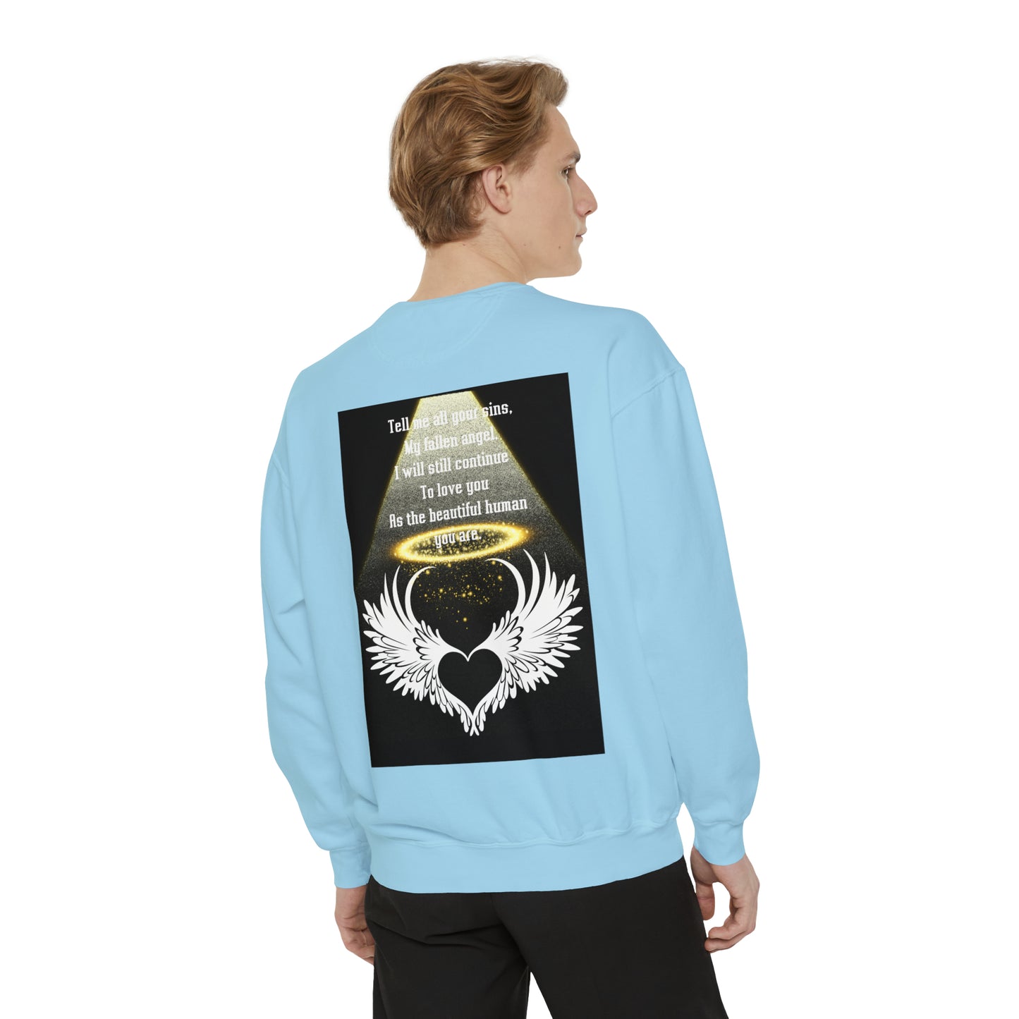 FALLEN ANGEL Unisex Garment-Dyed Sweatshirt