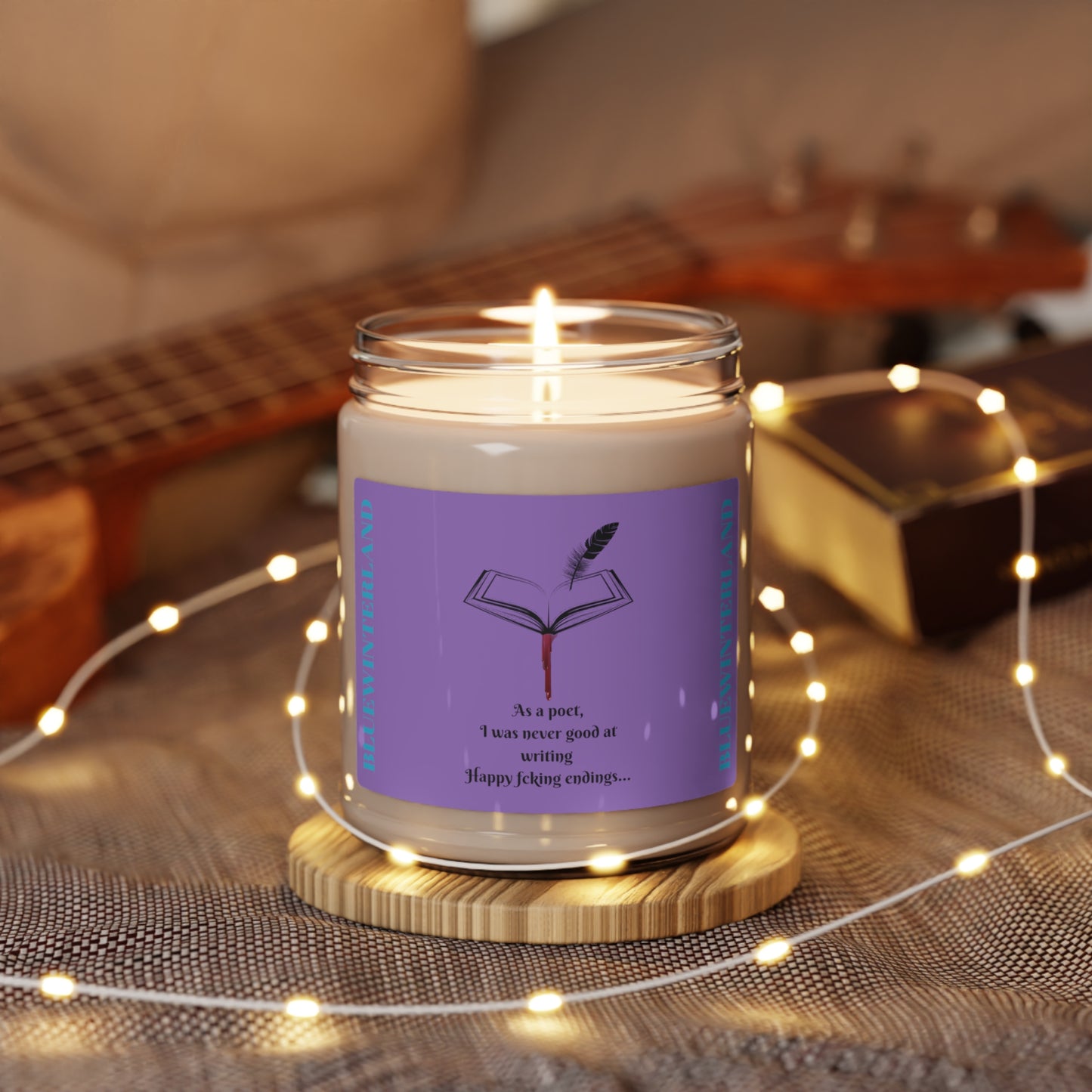 HAPPY FCKING ENDINGS Scented Soy Candle, 9oz