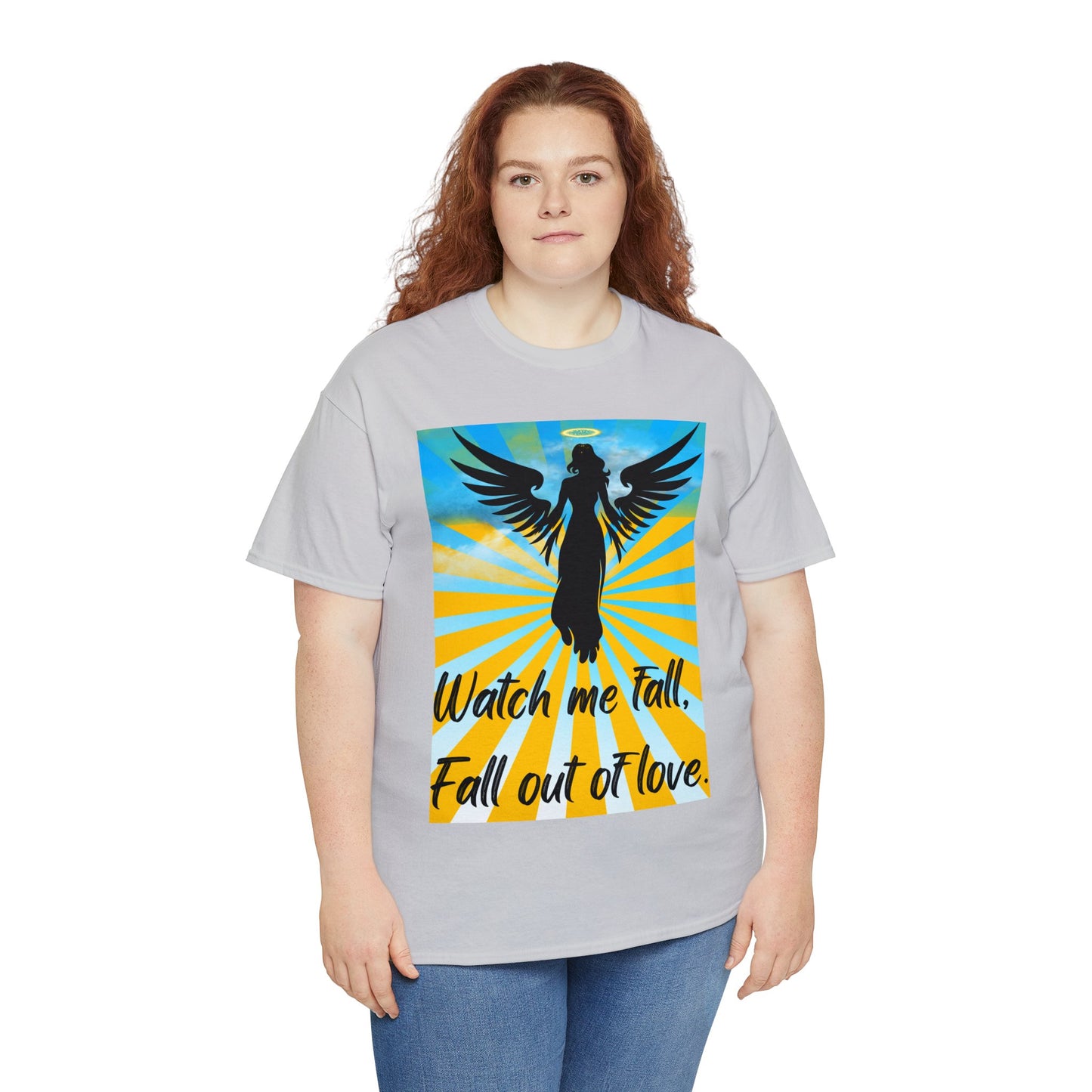 FALL OUT OF LOVE Unisex Heavy Cotton Tee