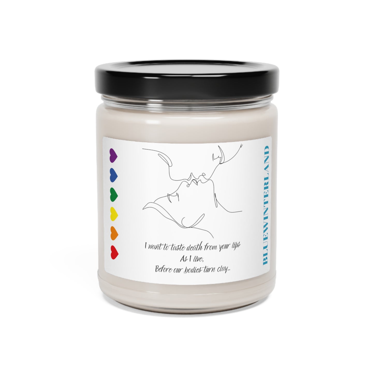 DEATH FROM YOUR LIPS Scented Soy Candle, 9oz