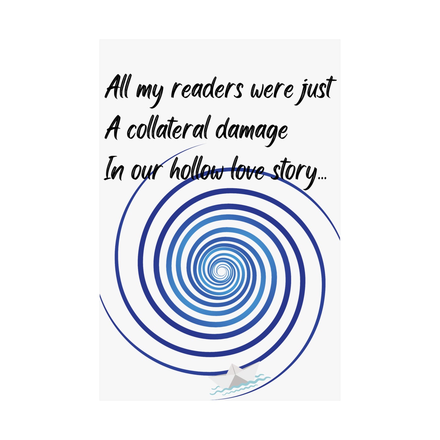 COLLATERAL DAMAGE Matte Vertical Posters
