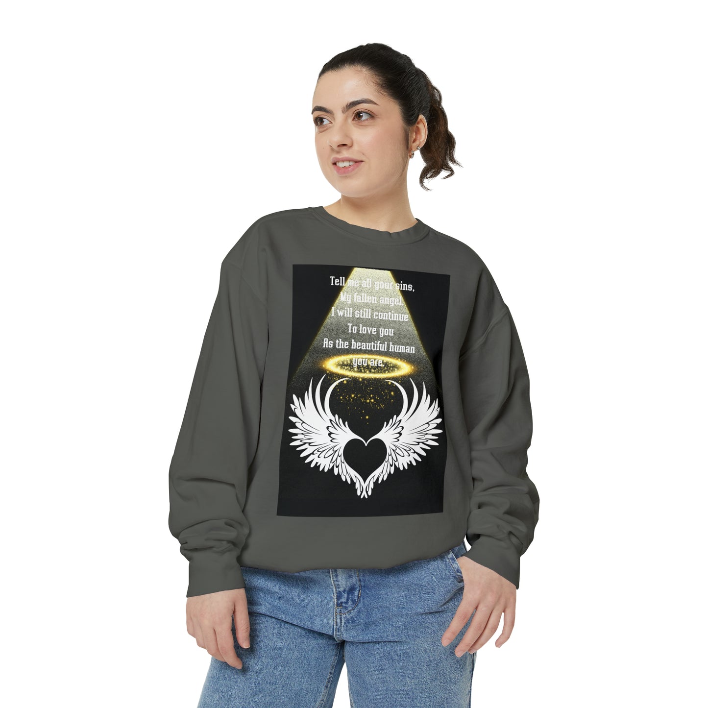 FALLEN ANGEL Unisex Garment-Dyed Sweatshirt