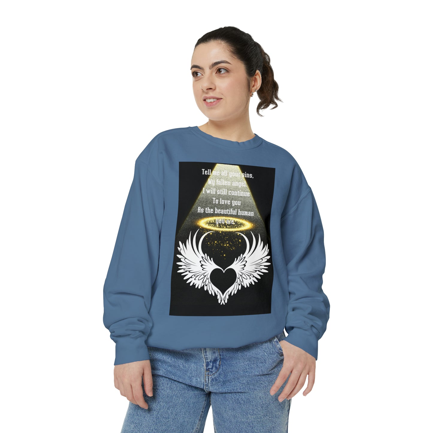 FALLEN ANGEL Unisex Garment-Dyed Sweatshirt