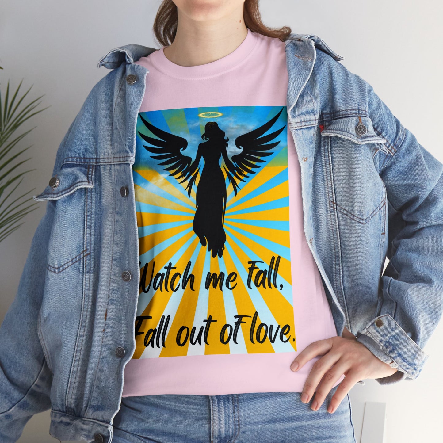 FALL OUT OF LOVE Unisex Heavy Cotton Tee