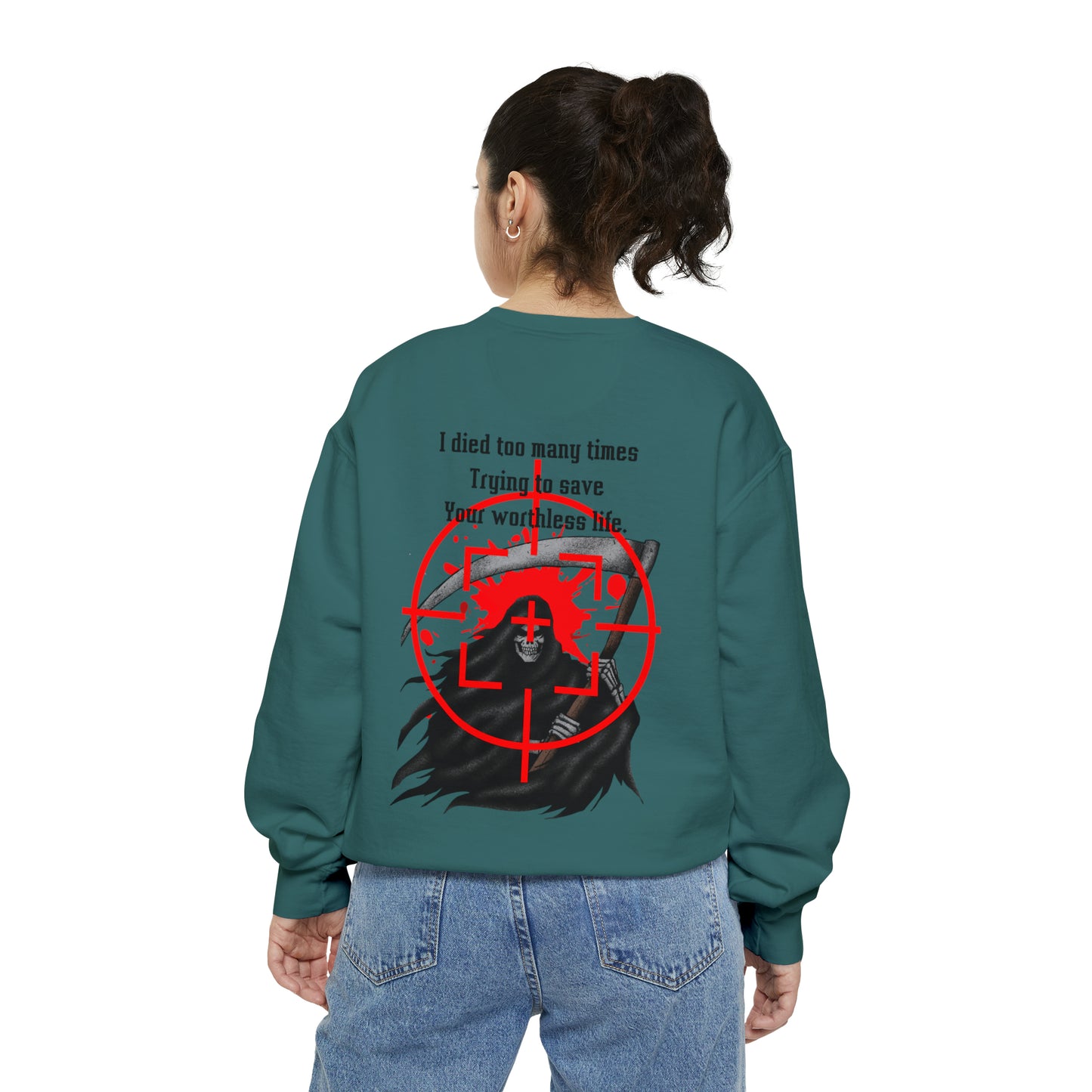 GAMER GIRL Unisex Garment-Dyed Sweatshirt