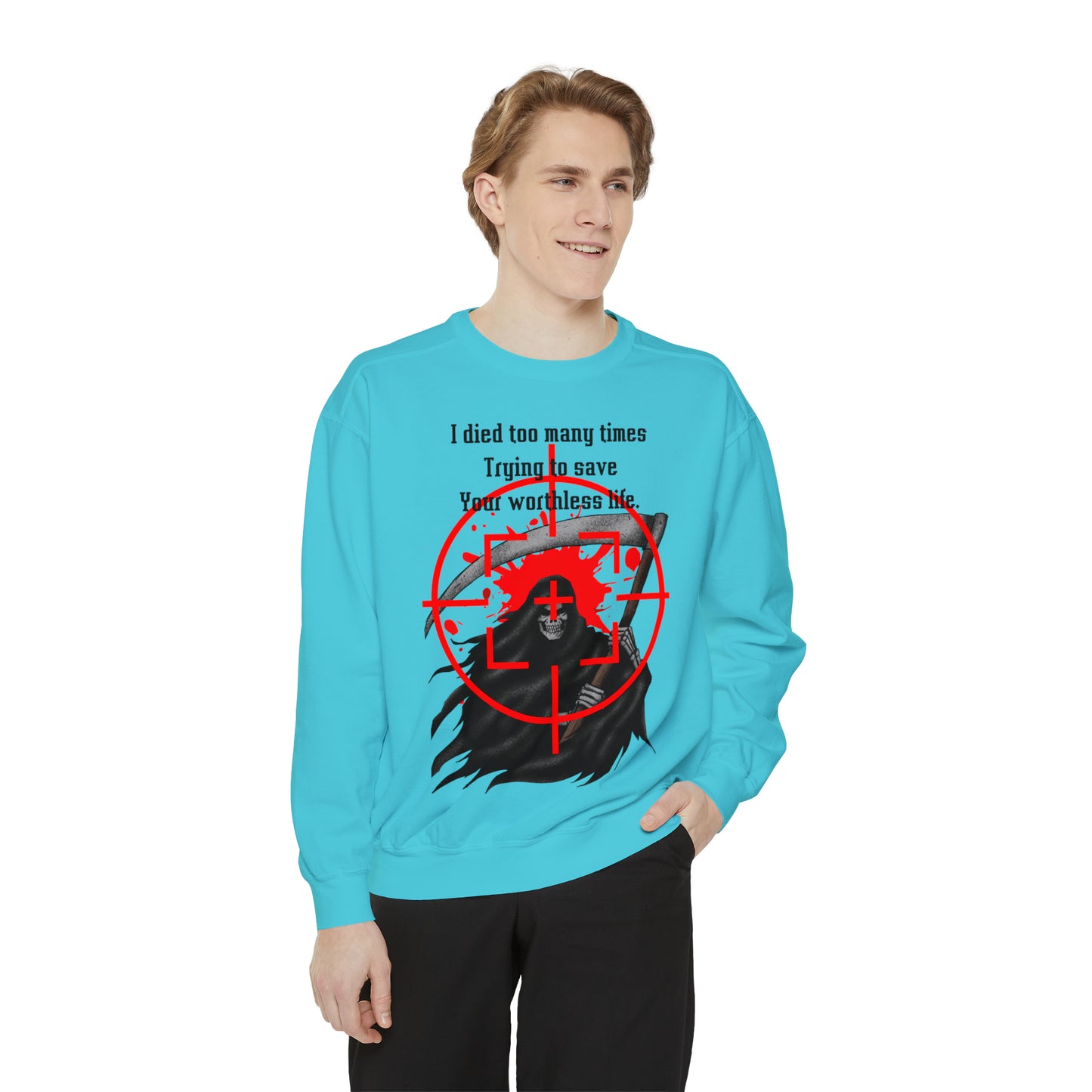 GAMER GIRL Unisex Garment-Dyed Sweatshirt