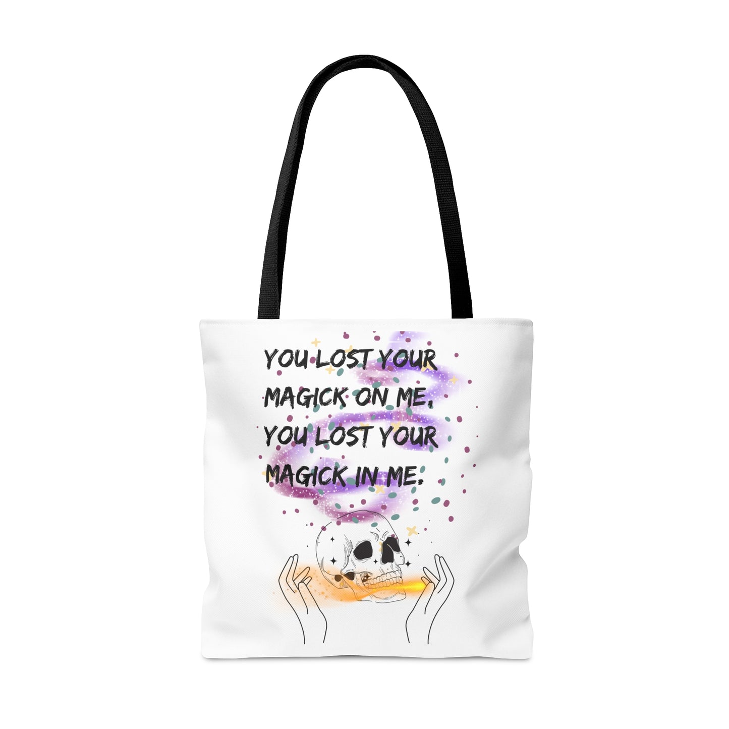 LOST YOUR MAGICK tote Bag (AOP)