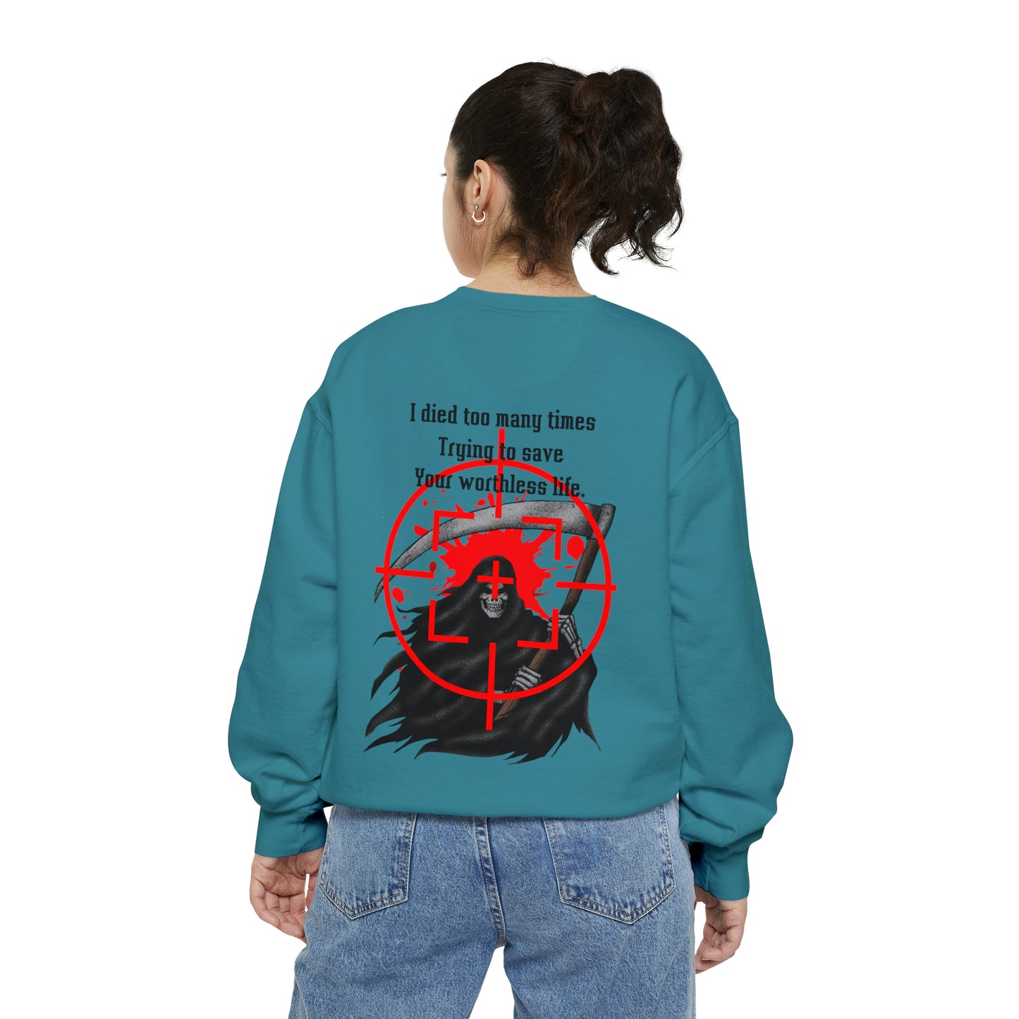GAMER GIRL Unisex Garment-Dyed Sweatshirt