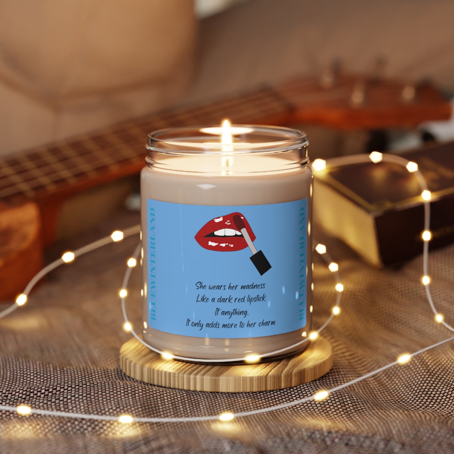 MADNESS LIPSTICK Scented Soy Candle, 9oz