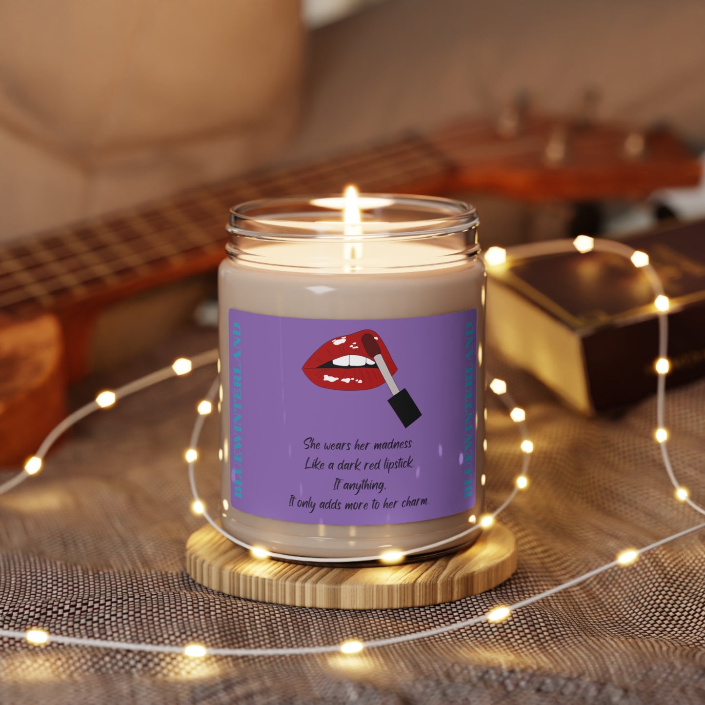 MADNESS LIPSTICK Scented Soy Candle, 9oz