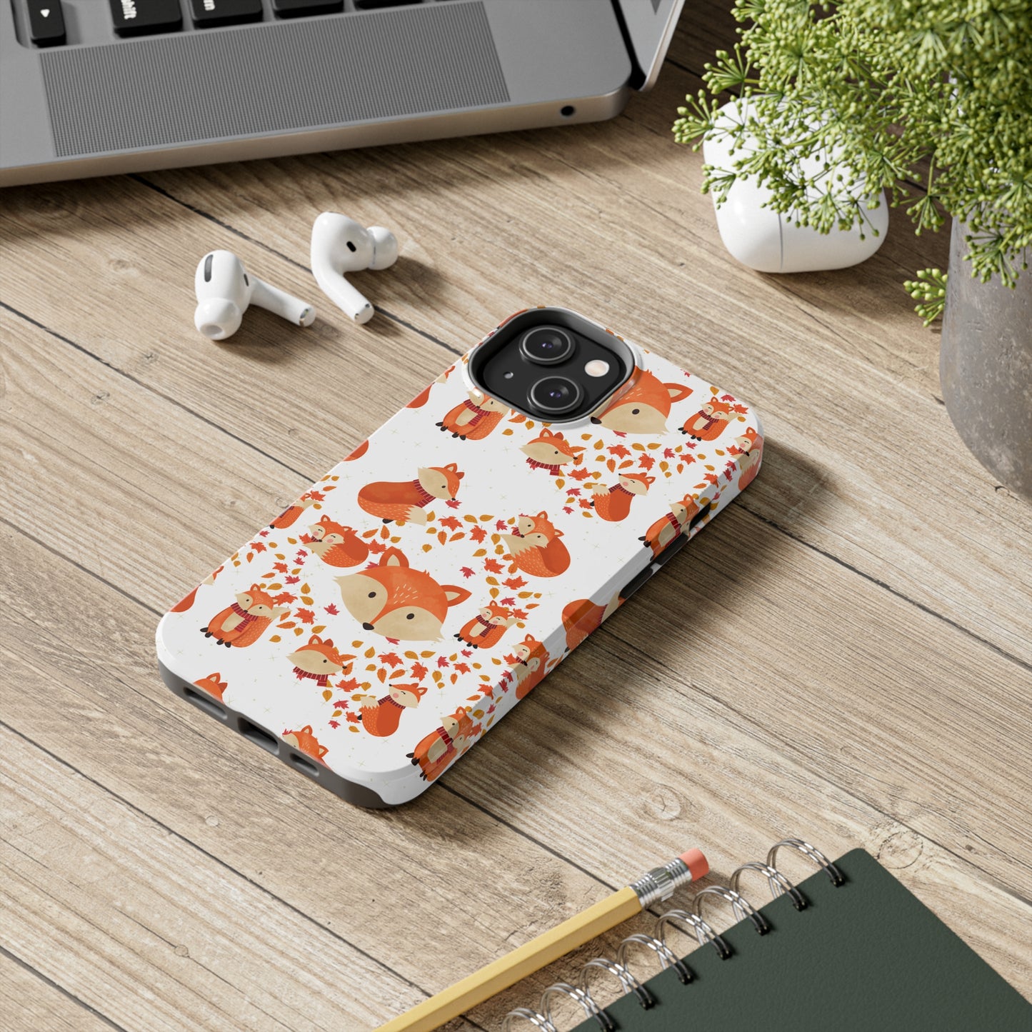 FOXY FOX LADY Tough Phone Cases