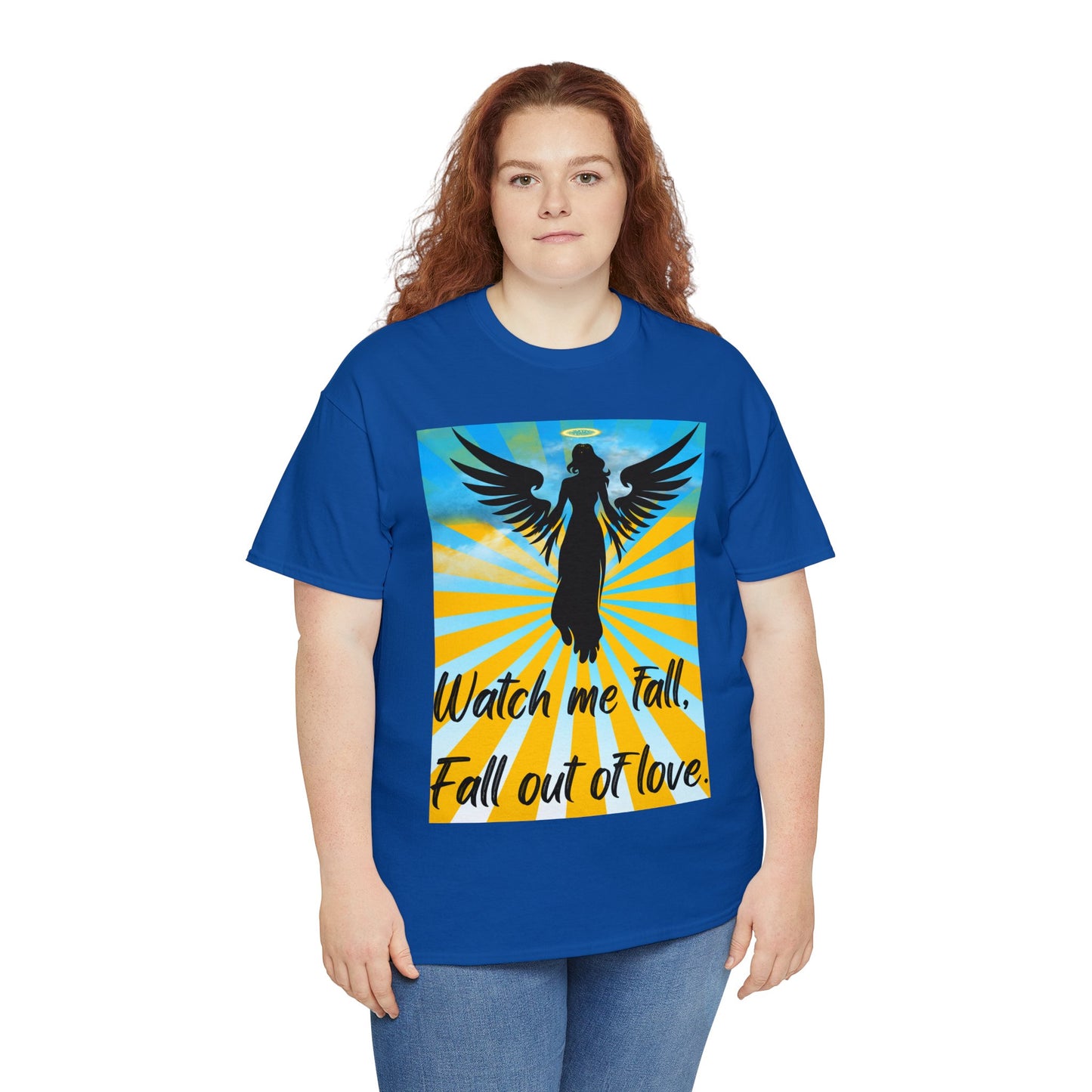 FALL OUT OF LOVE Unisex Heavy Cotton Tee