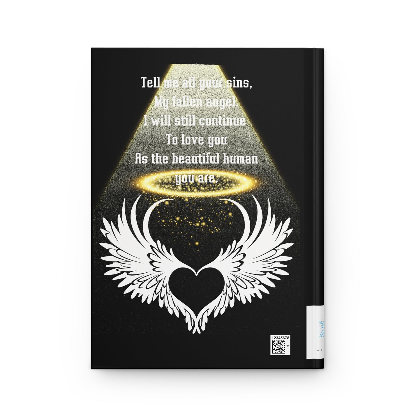 FALLEN ANGEL Hardcover Journal Matte