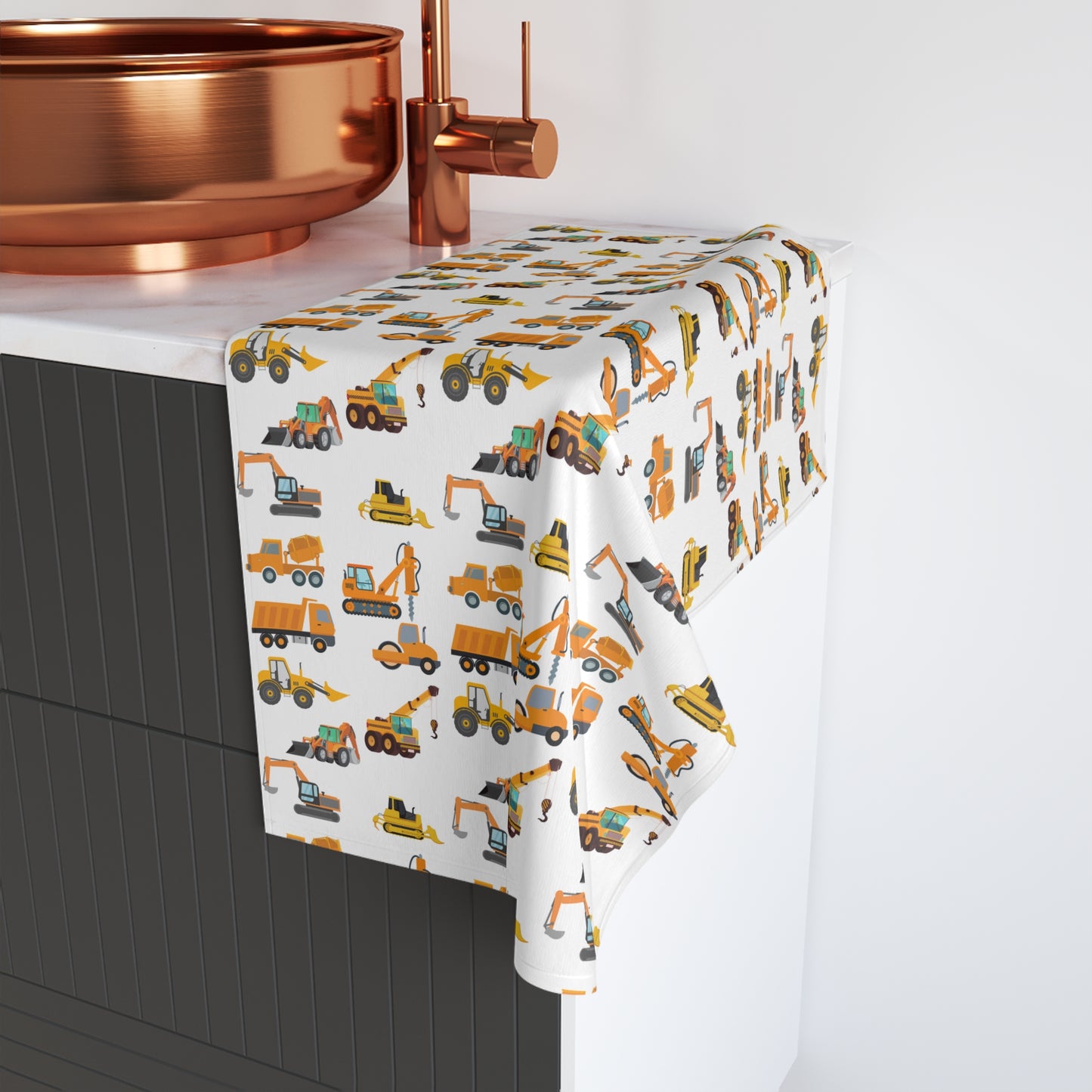 CONSTRUCTION TRUCKS  Hand Towel