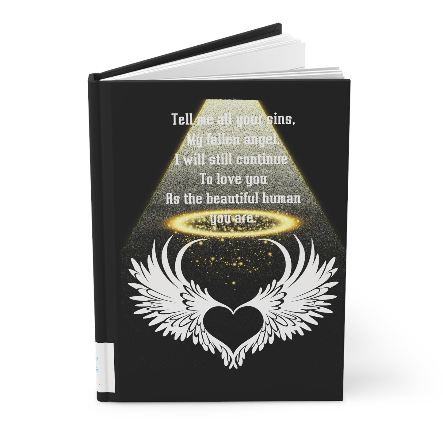 FALLEN ANGEL Hardcover Journal Matte