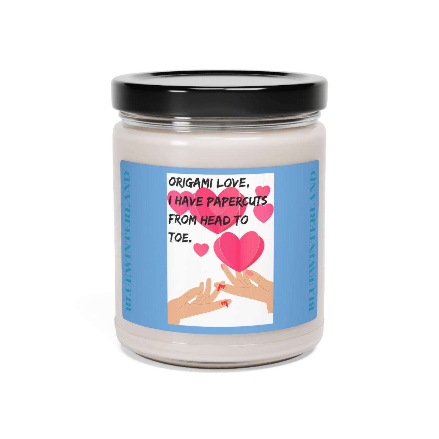ORIGAME LOVE  Scented Soy Candle, 9oz