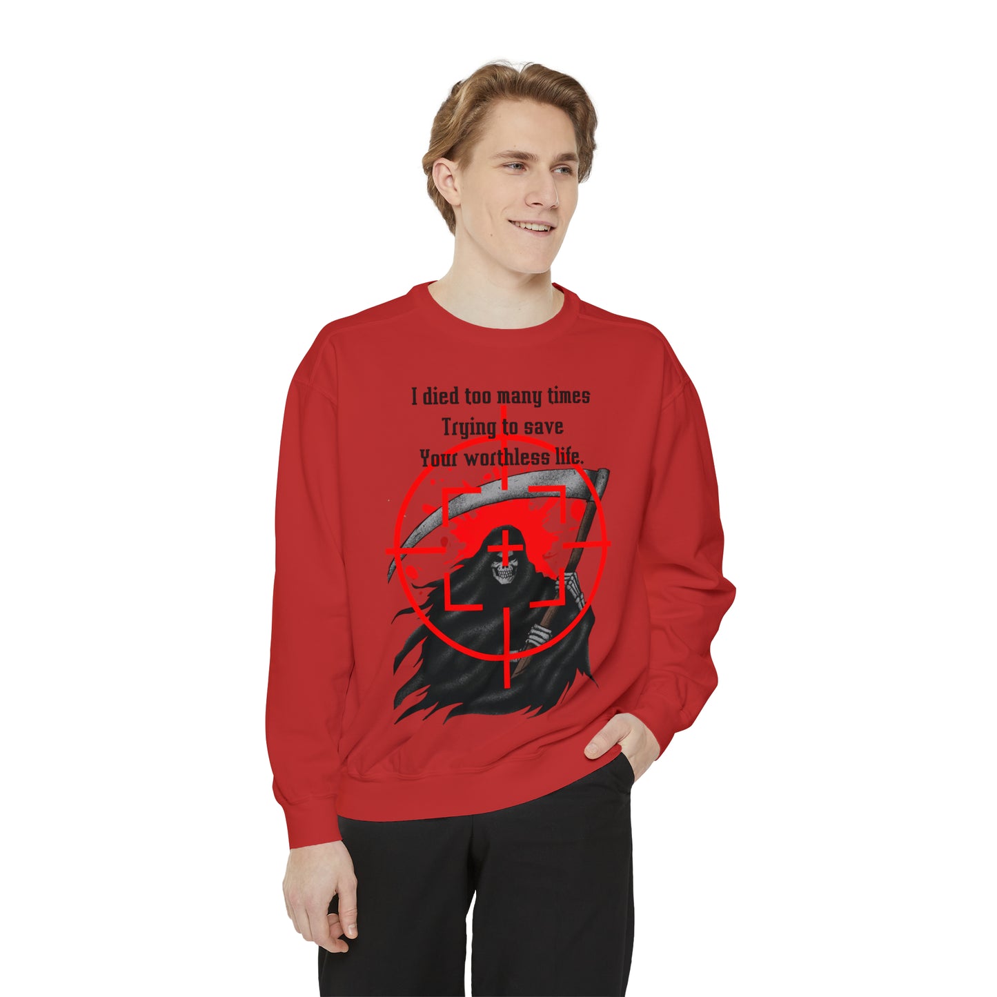 GAMER GIRL Unisex Garment-Dyed Sweatshirt
