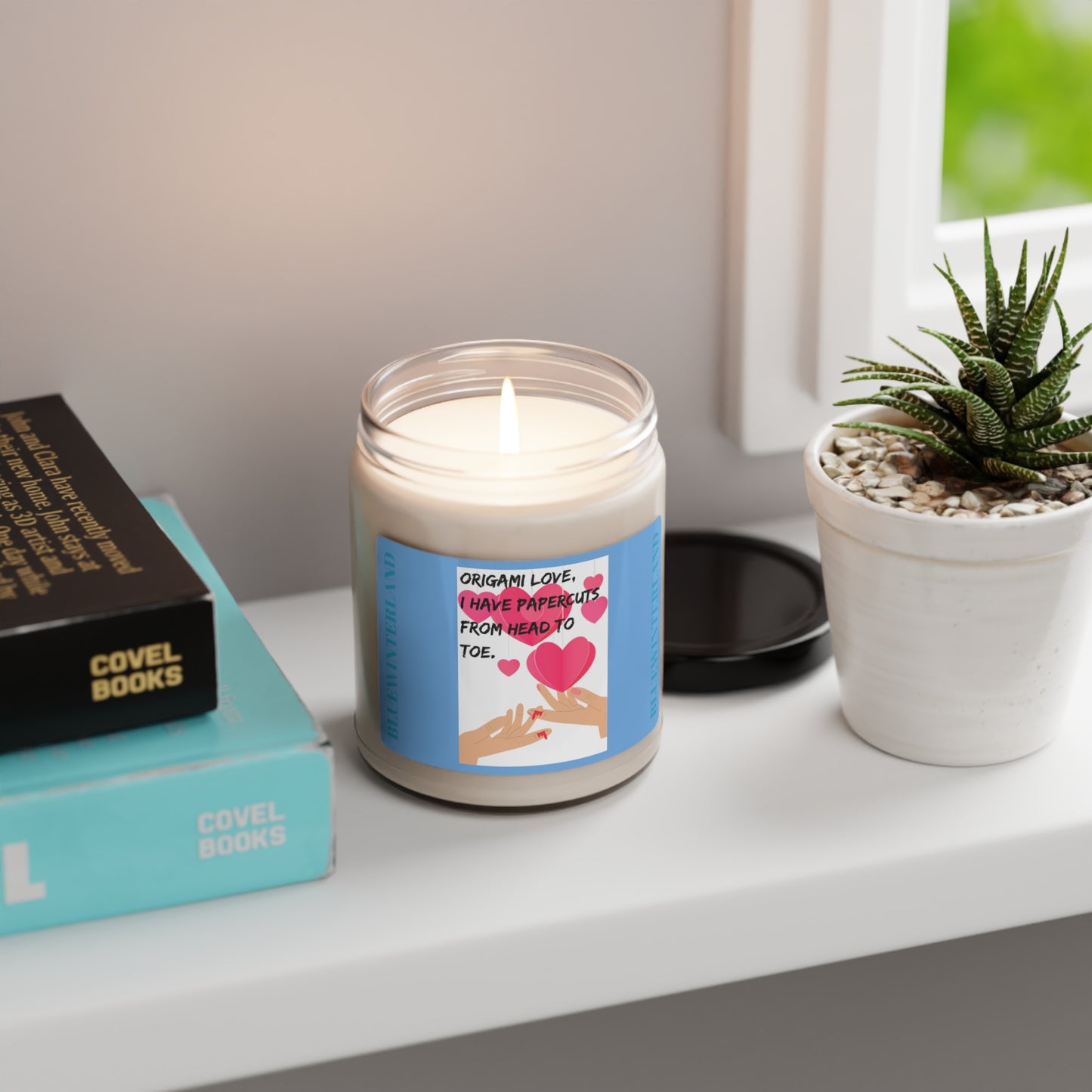 ORIGAME LOVE  Scented Soy Candle, 9oz