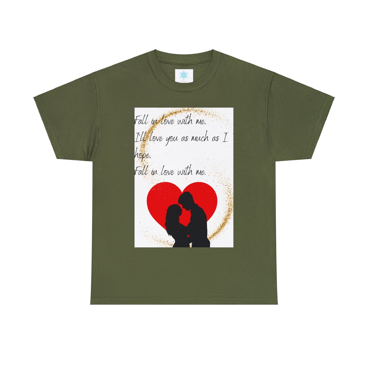 FALL IN LOVE WITH ME Unisex Heavy Cotton Tee