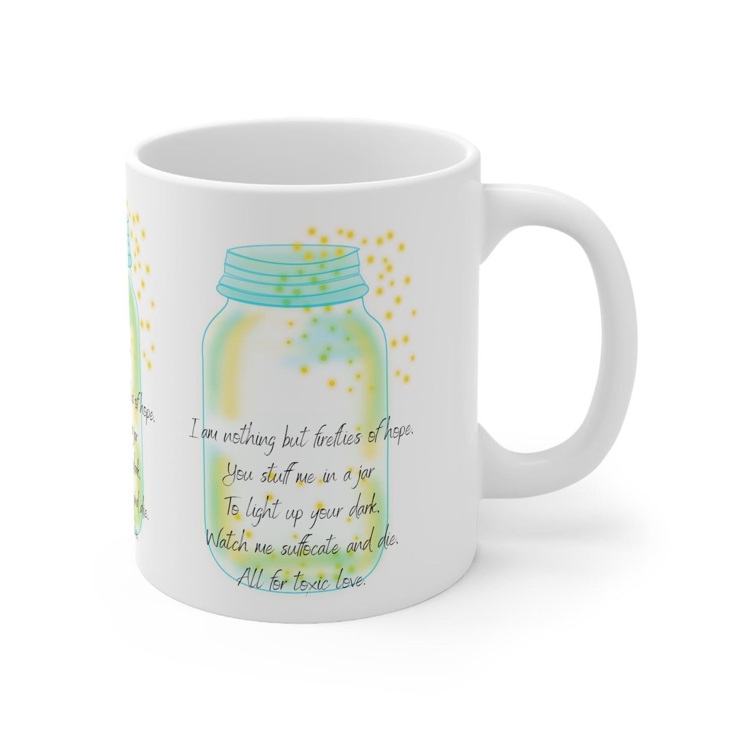 FIREFLIES OF HOPE Ceramic Mug 11oz