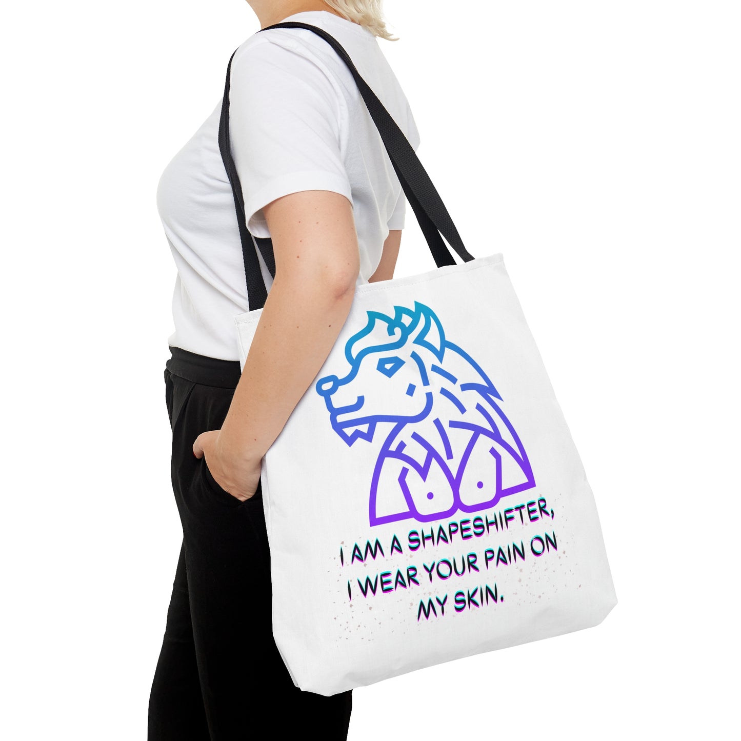 I AM A SHAPESHIFTER Tote Bag (AOP)