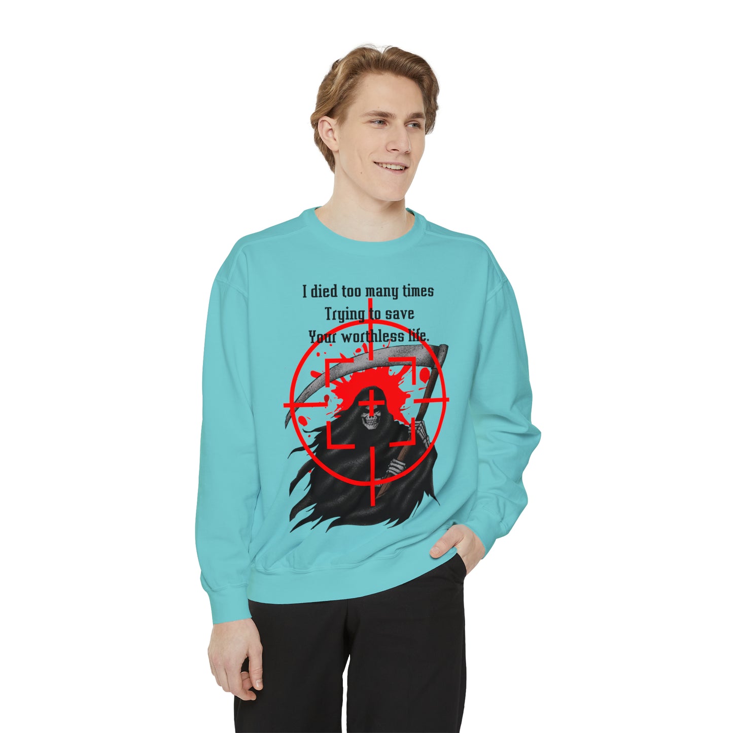 GAMER GIRL Unisex Garment-Dyed Sweatshirt